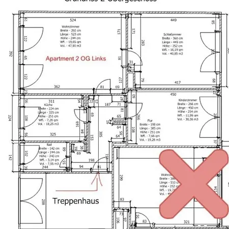 Apartment Schickes 3,5 *